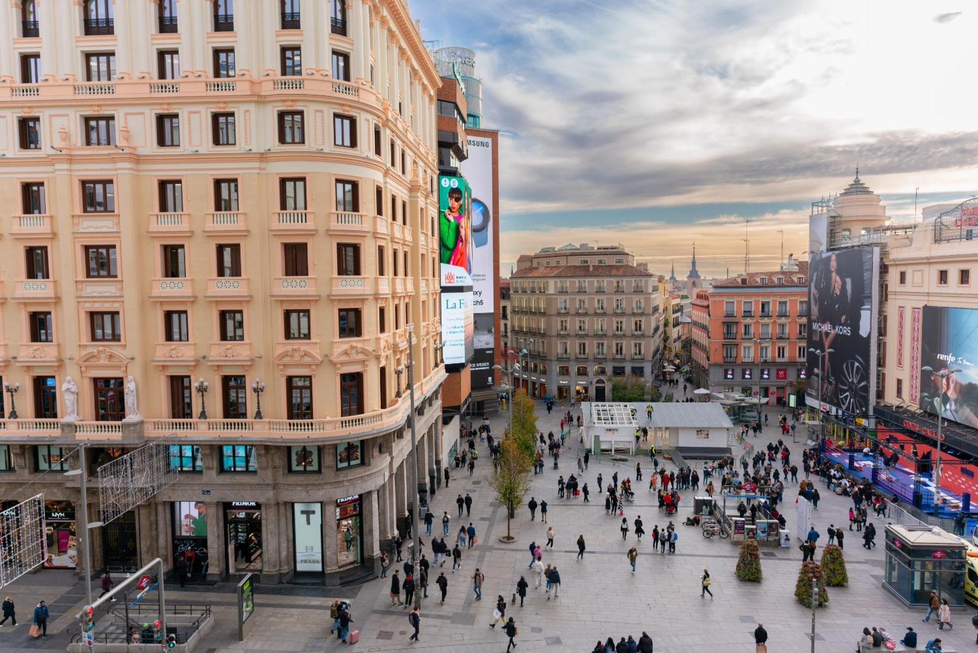 Hostal Carmen-Gran Via Madrid Kültér fotó